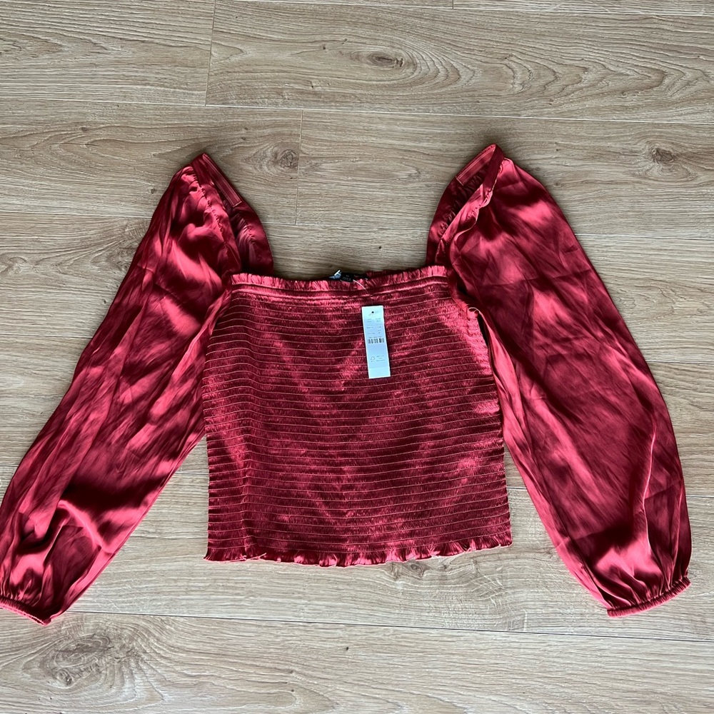 JCrew Silky Top Size M